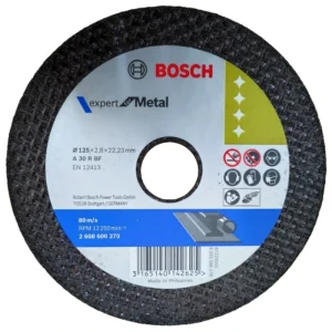 Đá Cắt Sắt 125 Bosch 2608600270 – Chính Hãng, Tiêu Chuẩn An Toàn EN 12413