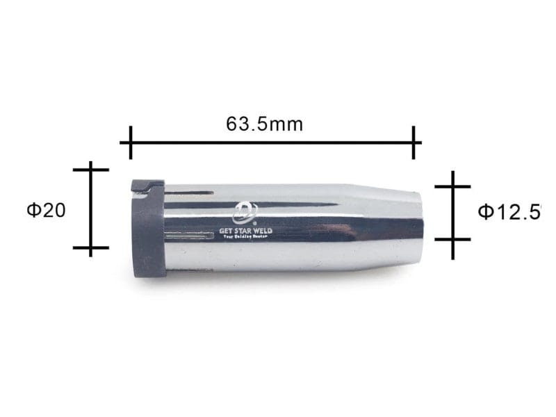 Chụp Khí 24KD (Nozzle) – Đầu Chụp Súng Hàn Mig Mạ Crom