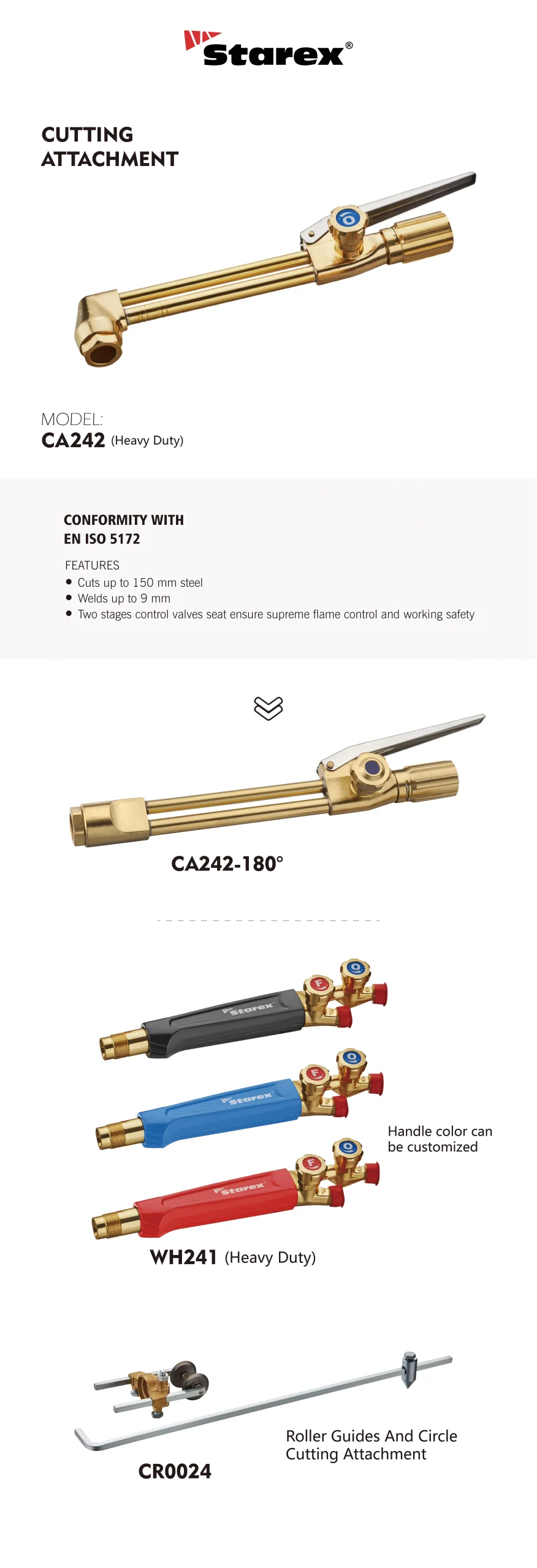 Đèn Cắt Gió Đá V*Star CA242 (Cigweld Style