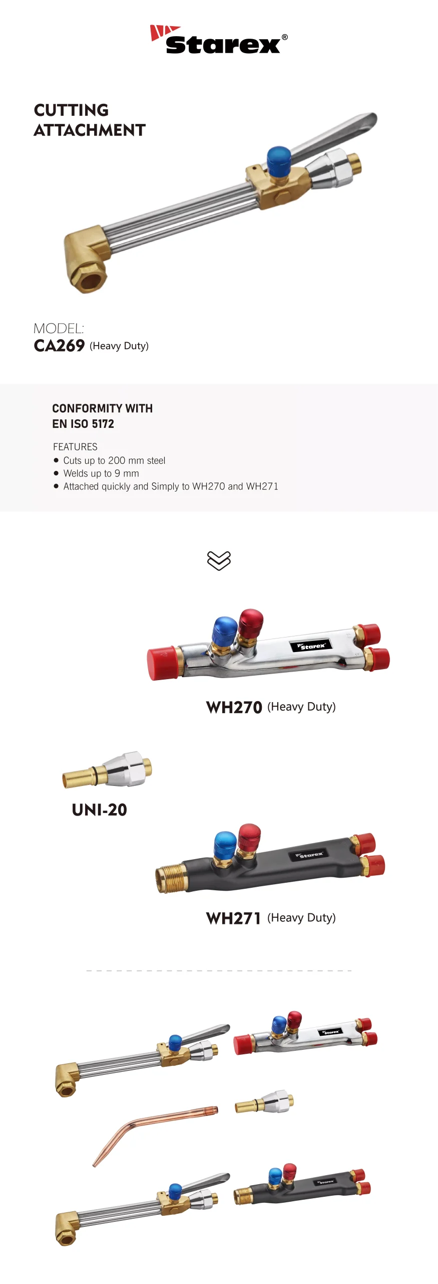 Đèn Cắt Gió Đá V*Star CA269 (British Style) – Heavy Duty, Cắt Thép 300mm