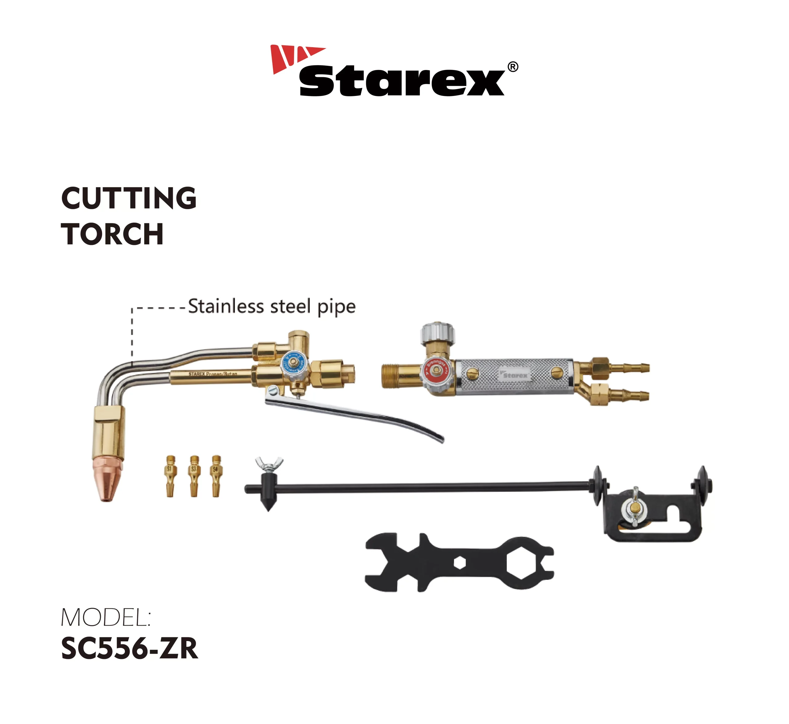 Mỏ Cắt Gió Đá V*Star SC556-ZR (Zinser Style) – Heavy Duty, Chuẩn Đức, Giá Sỉ